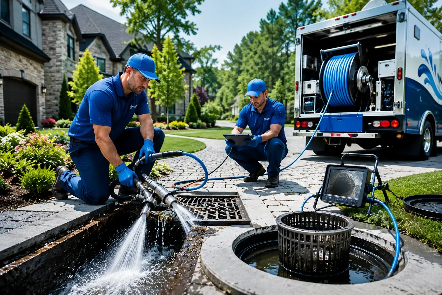 Local outdoor drain cleaning professionals in Ludlow, CA